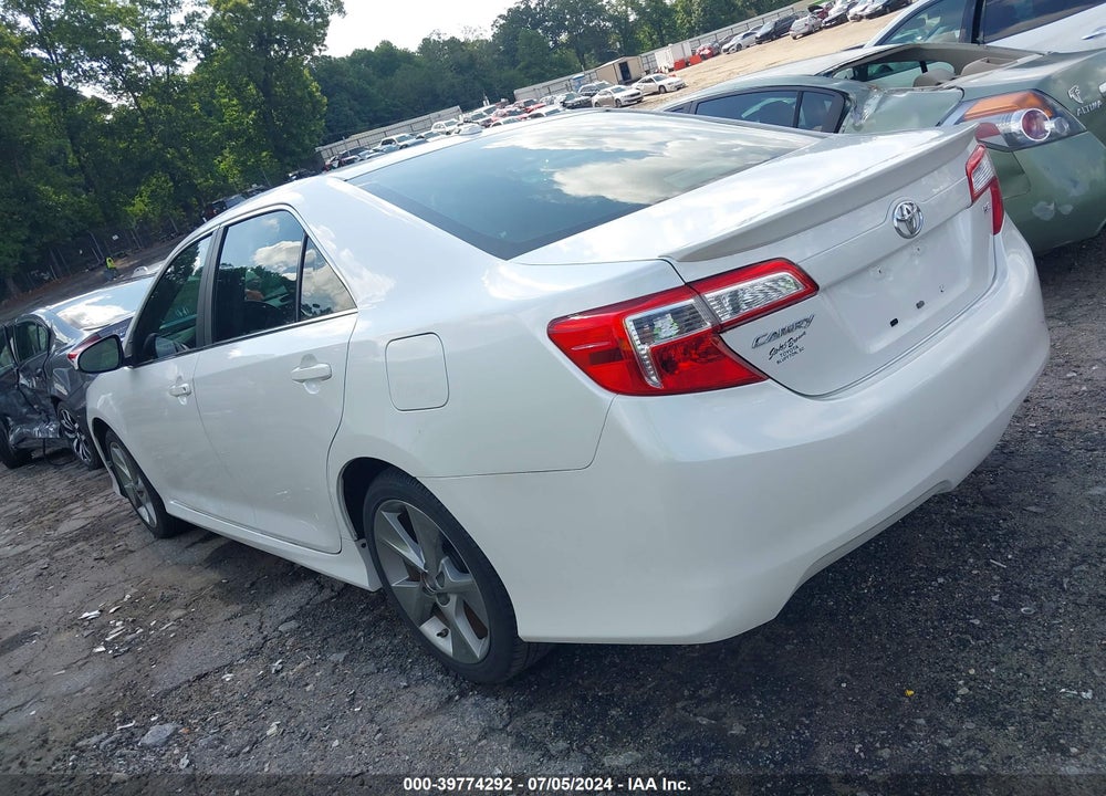 2012 TOYOTA CAMRY SE LIMITED EDITION VIN: 4T1BF1FKXCU620210