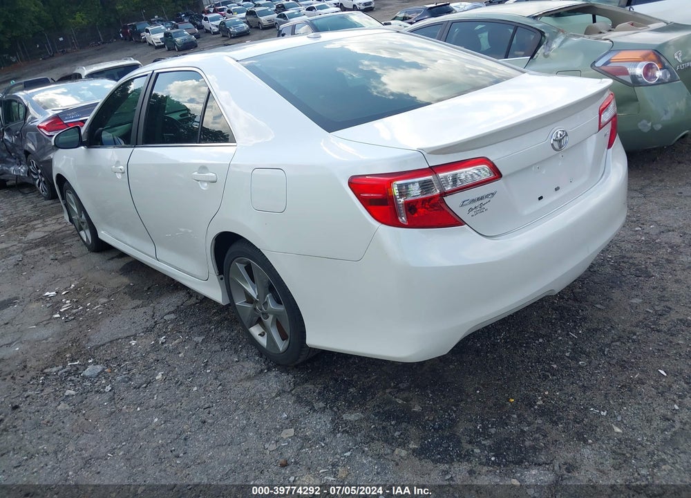 2012 TOYOTA CAMRY SE LIMITED EDITION VIN: 4T1BF1FKXCU620210