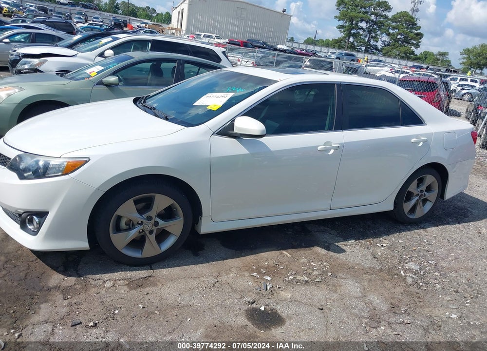 2012 TOYOTA CAMRY SE LIMITED EDITION VIN: 4T1BF1FKXCU620210
