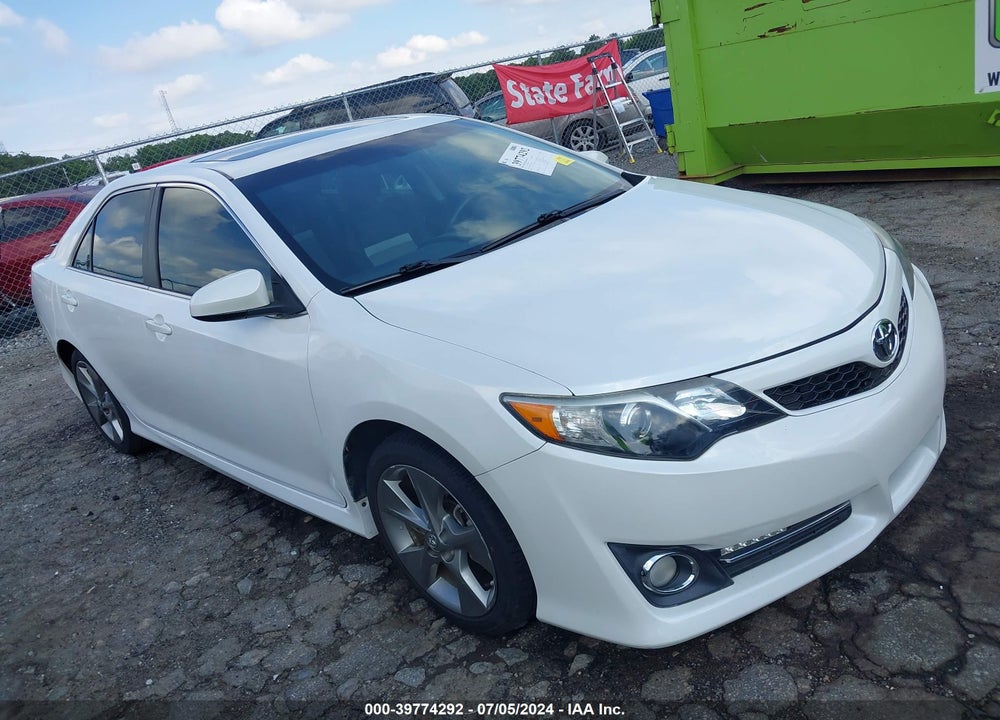 2012 TOYOTA CAMRY SE LIMITED EDITION VIN: 4T1BF1FKXCU620210