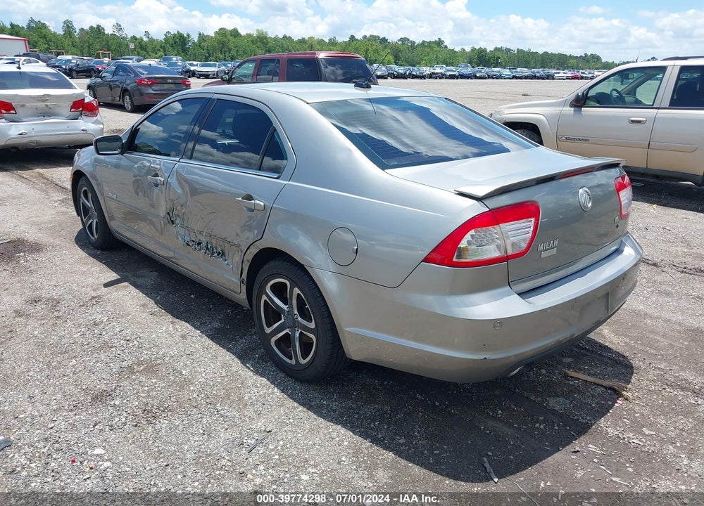 2008 MERCURY MILAN V6 PREMIER VIN: 3MEHM08128R606673
