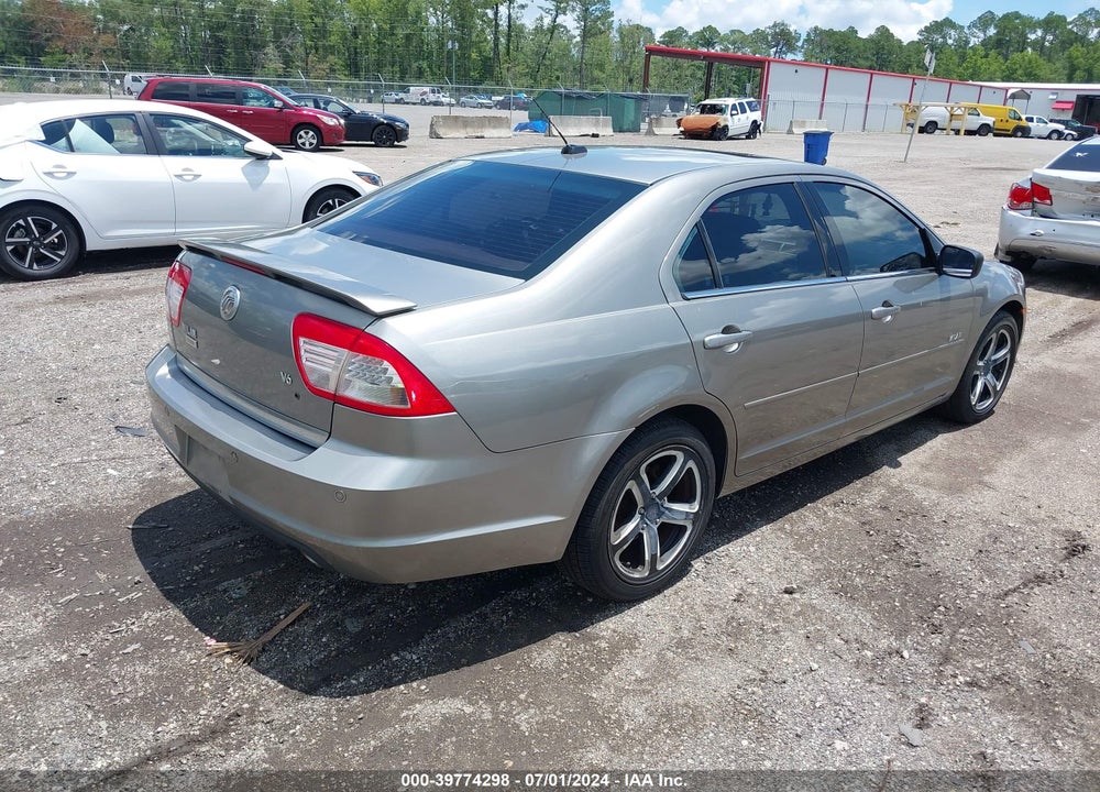 2008 MERCURY MILAN V6 PREMIER VIN: 3MEHM08128R606673