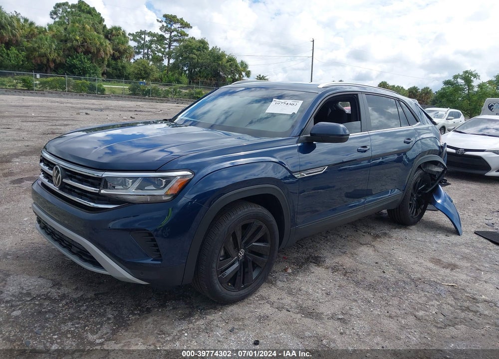 2023 VOLKSWAGEN ATLAS CROSS SPORT 3.6L V6 SE W/TECHNOLOGY VIN: 1V2JE2CA9PC211646
