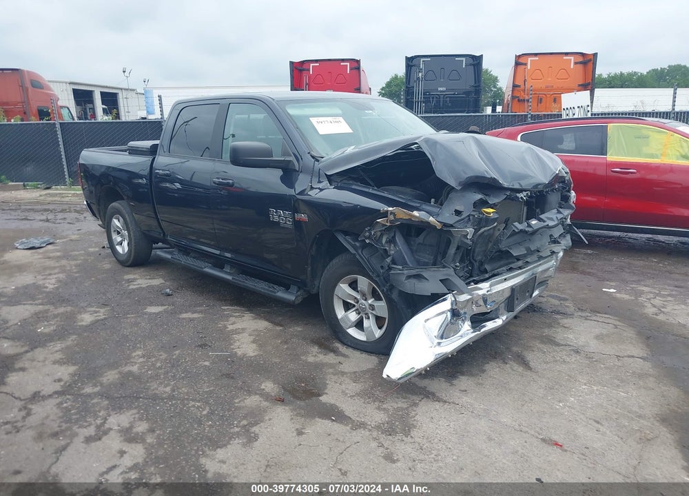 2019 RAM 1500 CLASSIC SLT 4X4 6'4 BOX VIN: 1C6RR7TT8KS654657