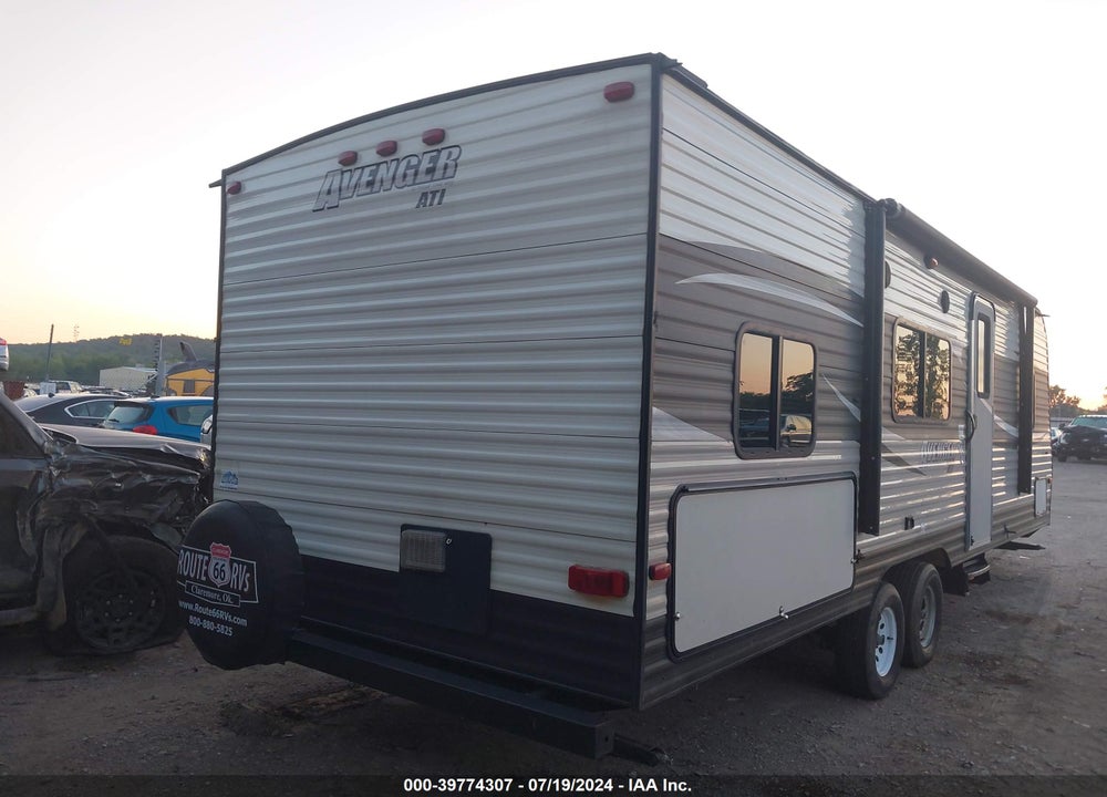 2017 AVENGER TRAVEL TRAILER VIN: 5ZT2AVRB9HB912812