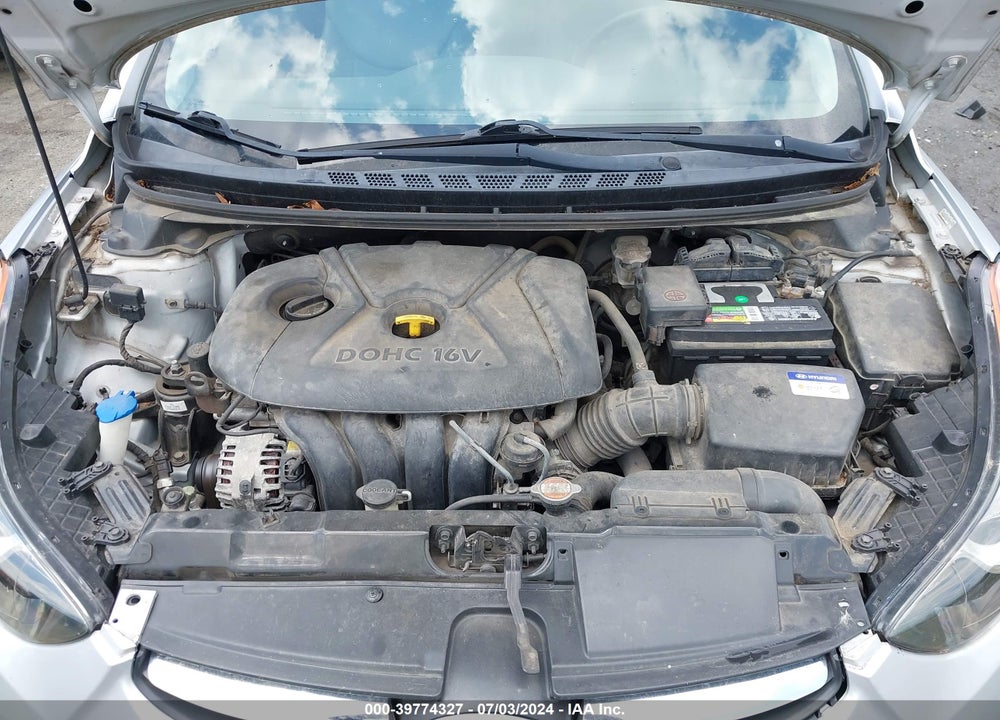 2012 HYUNDAI ELANTRA LIMITED (ULSAN PLANT) VIN: KMHDH4AE3CU180059
