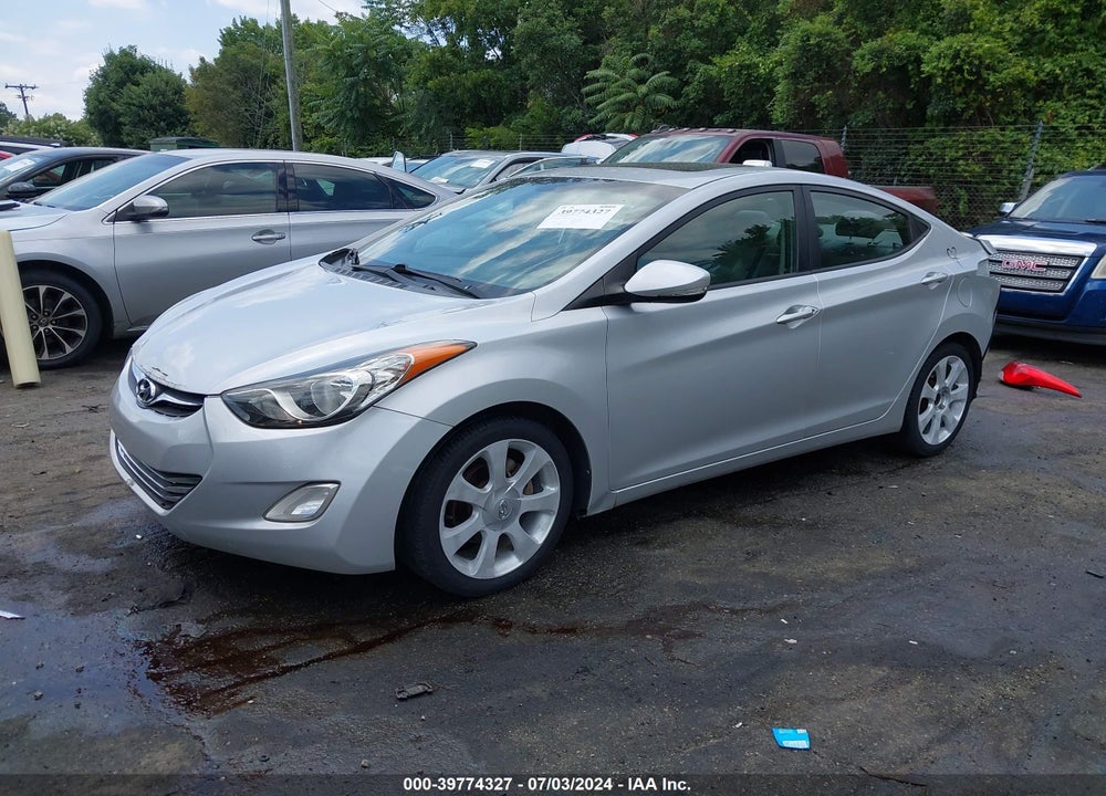 2012 HYUNDAI ELANTRA LIMITED (ULSAN PLANT) VIN: KMHDH4AE3CU180059