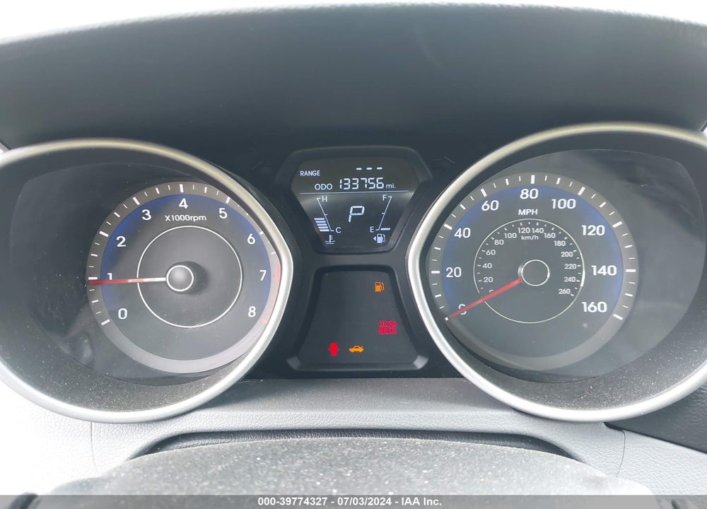 2012 HYUNDAI ELANTRA LIMITED (ULSAN PLANT) VIN: KMHDH4AE3CU180059