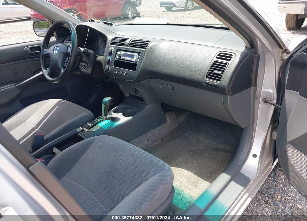 2001 HONDA CIVIC LX VIN: 2HGES165X1H529754