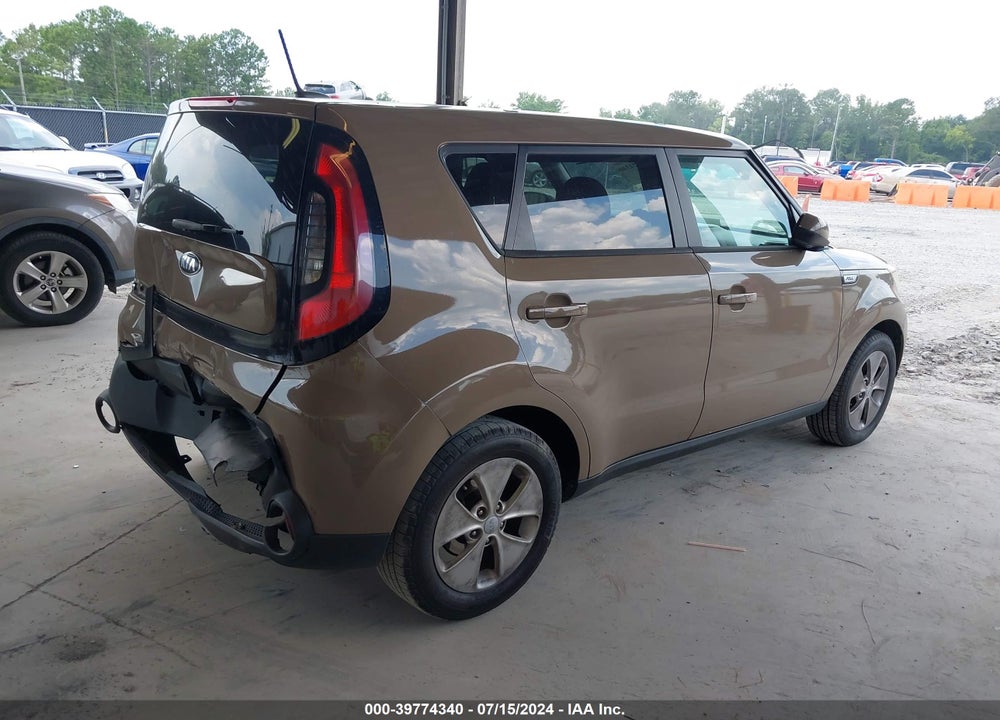 2016 KIA SOUL VIN: KNDJN2A25G7266293
