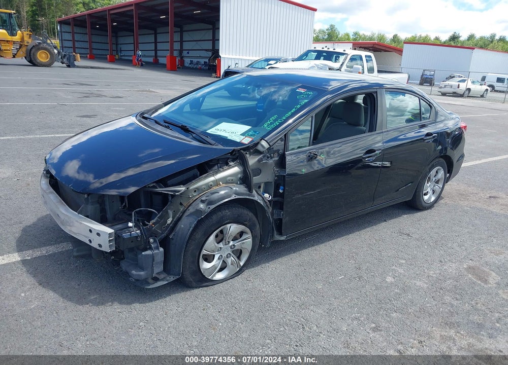 2015 HONDA CIVIC LX VIN: 19XFB2F58FE294234