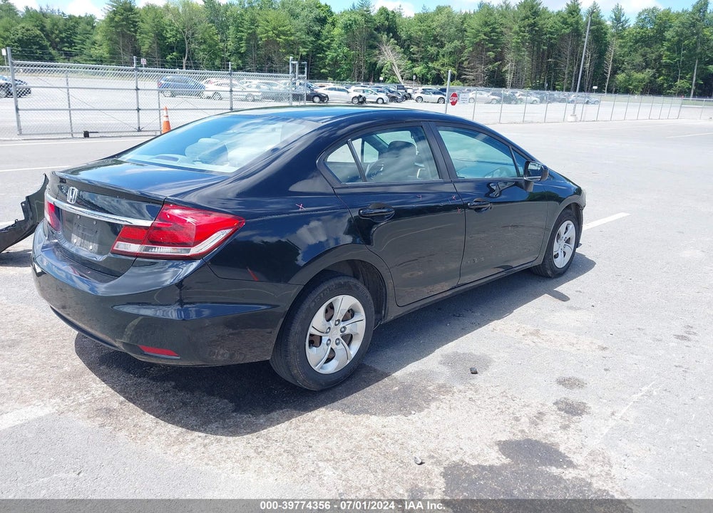 2015 HONDA CIVIC LX VIN: 19XFB2F58FE294234