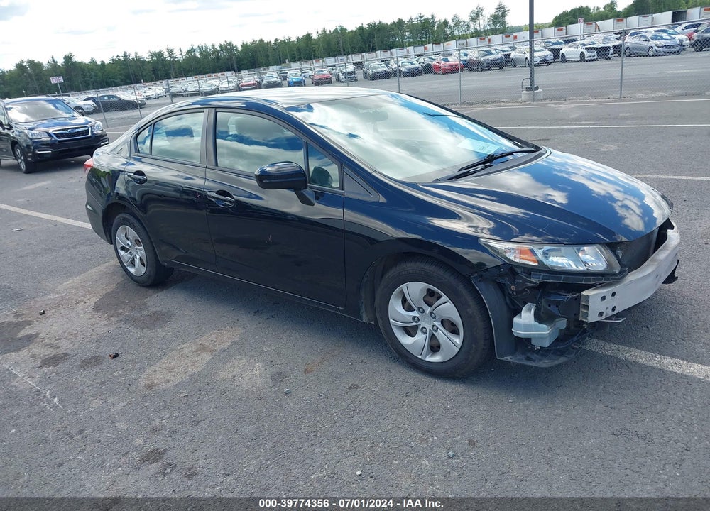 2015 HONDA CIVIC LX VIN: 19XFB2F58FE294234
