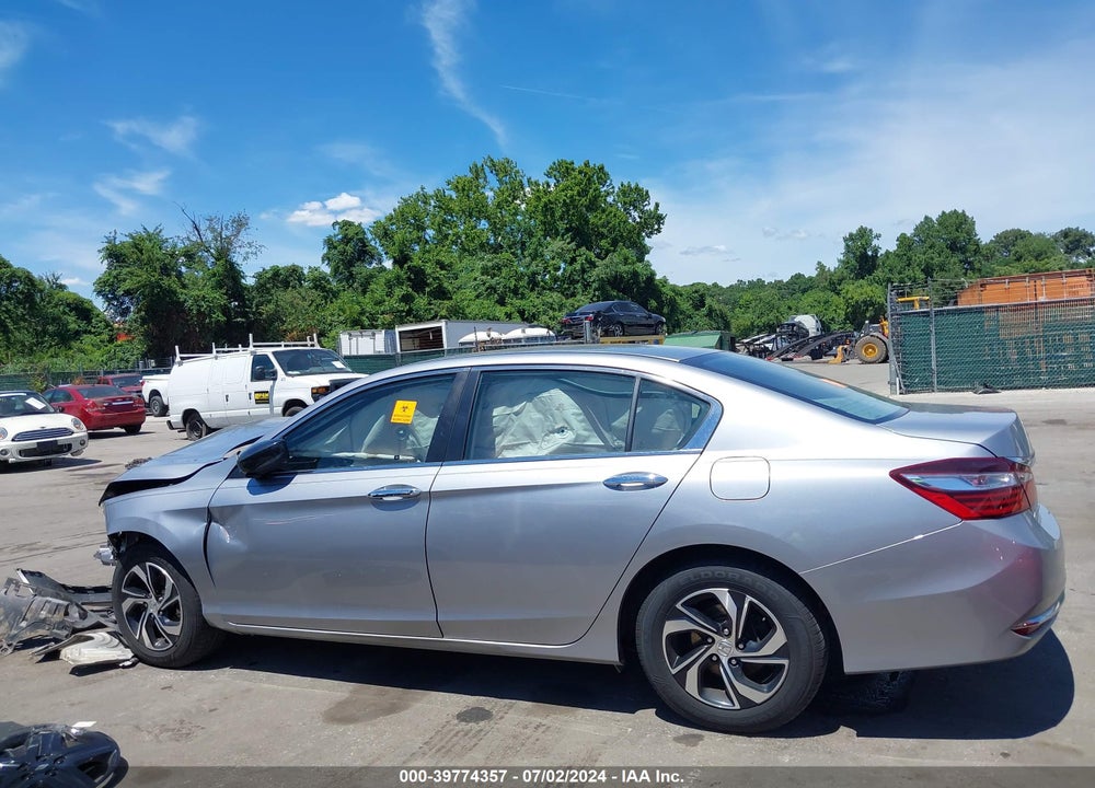 2017 HONDA ACCORD LX VIN: 1HGCR2F37HA234546