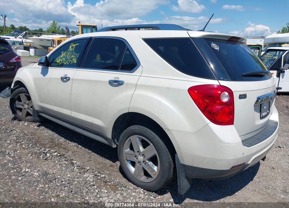 2014 CHEVROLET EQUINOX LTZ VIN: 1GNALDEKXEZ138121