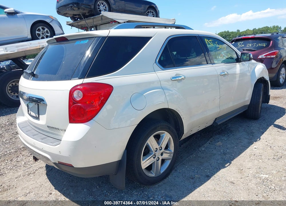 2014 CHEVROLET EQUINOX LTZ VIN: 1GNALDEKXEZ138121