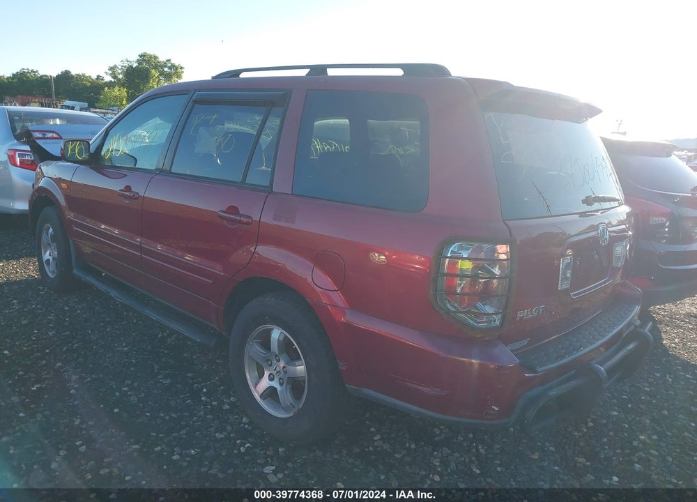 2006 HONDA PILOT VIN: 5FNYF28446B006690