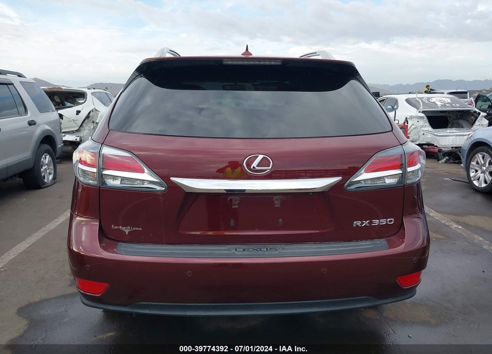 2013 LEXUS RX 350 VIN: 2T2ZK1BA3DC100811