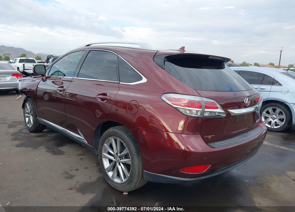 2013 LEXUS RX 350 VIN: 2T2ZK1BA3DC100811