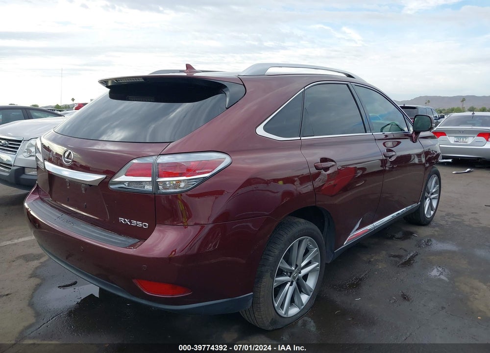 2013 LEXUS RX 350 VIN: 2T2ZK1BA3DC100811