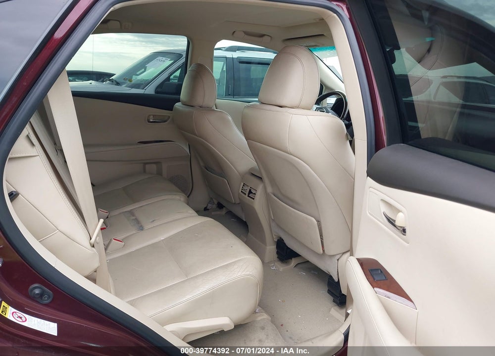 2013 LEXUS RX 350 VIN: 2T2ZK1BA3DC100811