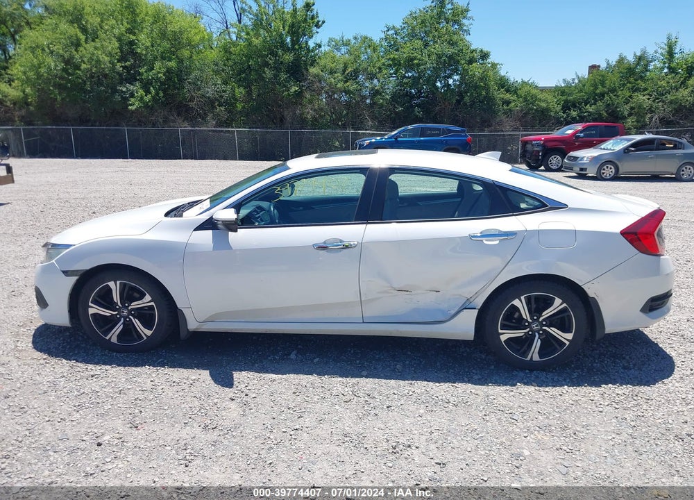 2016 HONDA CIVIC TOURING VIN: 19XFC1F93GE014537