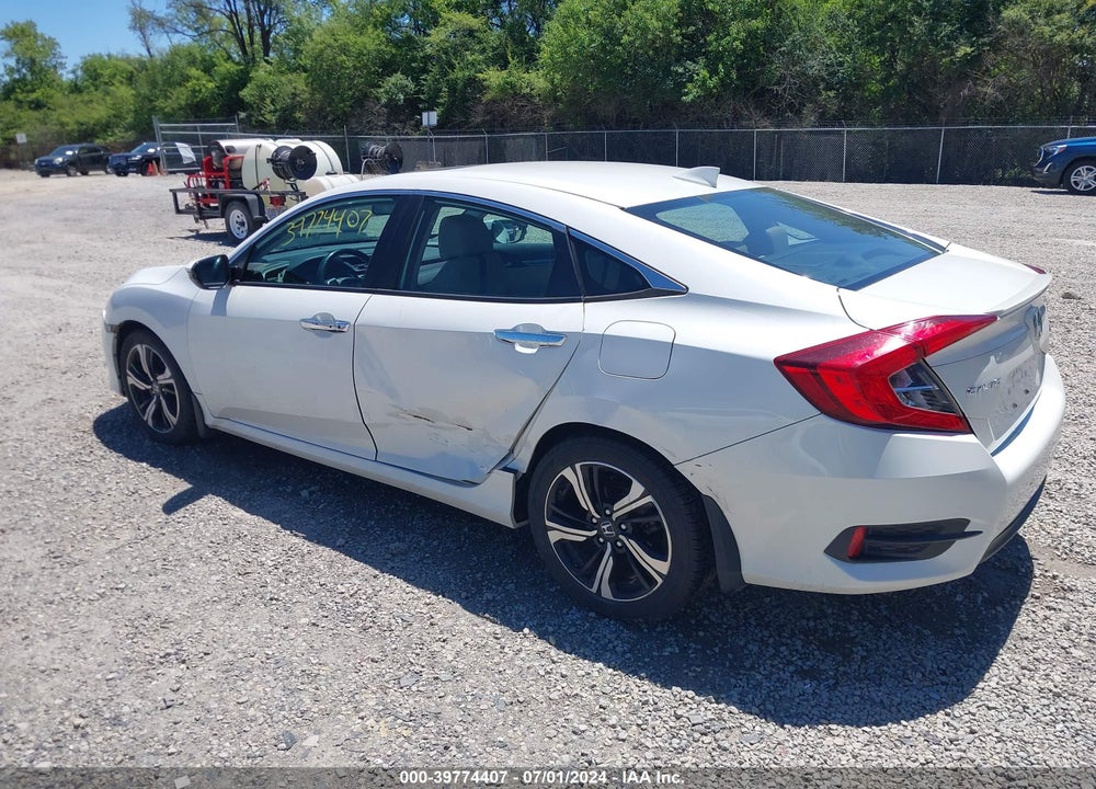2016 HONDA CIVIC TOURING VIN: 19XFC1F93GE014537