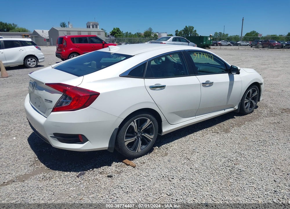 2016 HONDA CIVIC TOURING VIN: 19XFC1F93GE014537