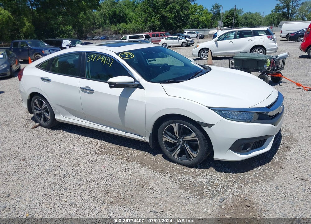 2016 HONDA CIVIC TOURING VIN: 19XFC1F93GE014537