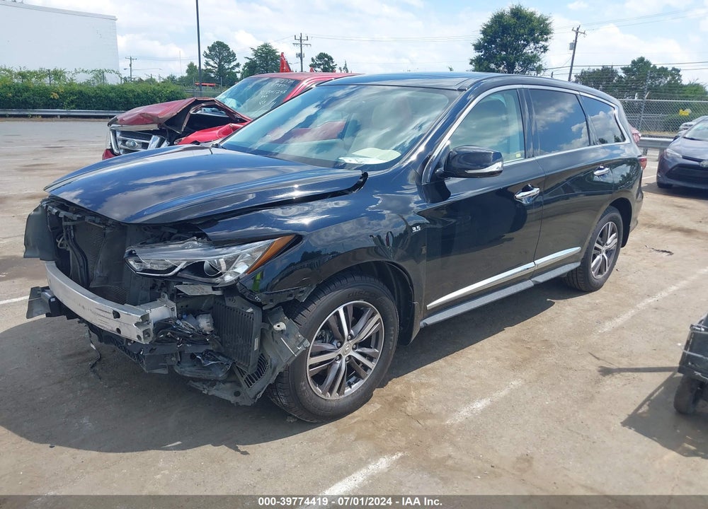 2019 INFINITI QX60 PURE VIN: 5N1DL0MN7KC555622