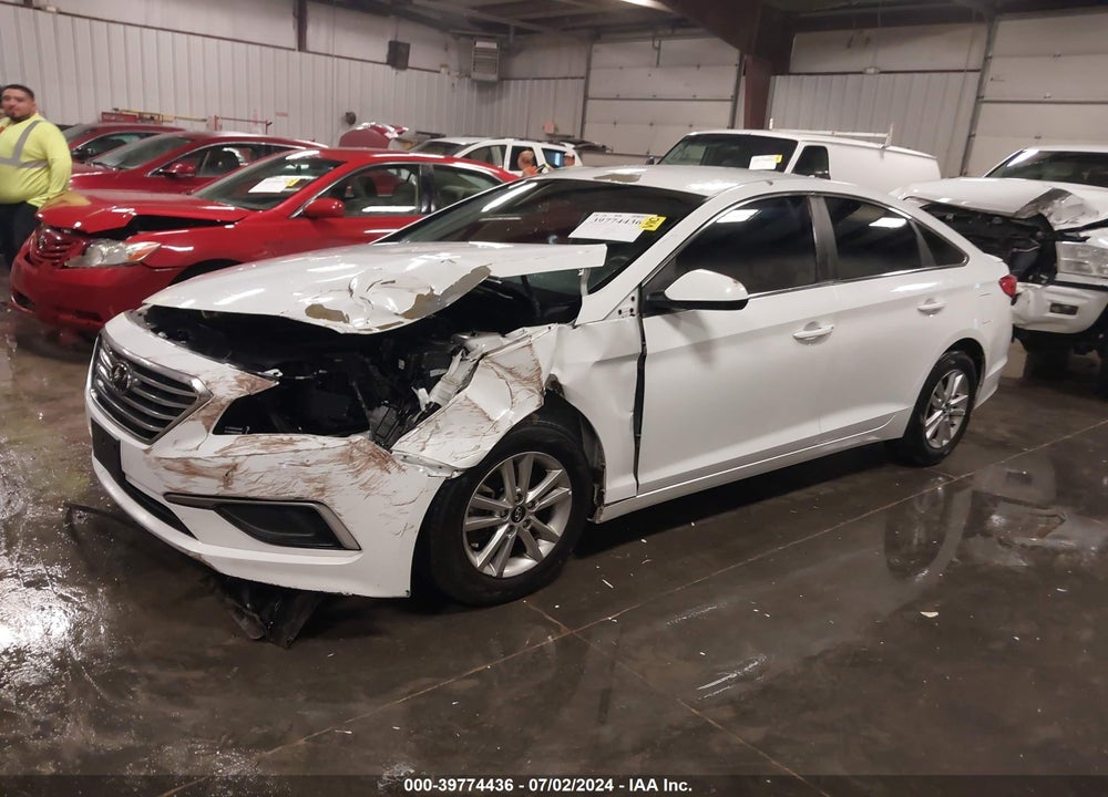 2017 HYUNDAI SONATA VIN: 5NPE24AFXHH517122