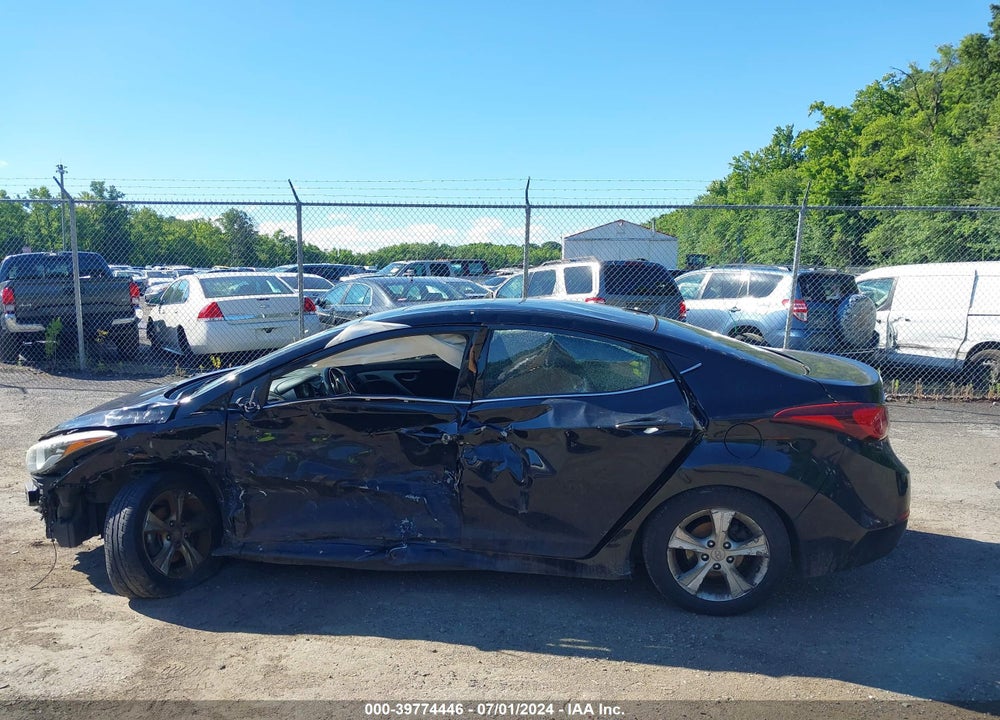 2016 HYUNDAI ELANTRA VALUE EDITION VIN: KMHDH4AE2GU583844