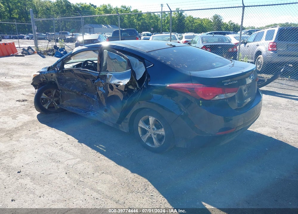 2016 HYUNDAI ELANTRA VALUE EDITION VIN: KMHDH4AE2GU583844