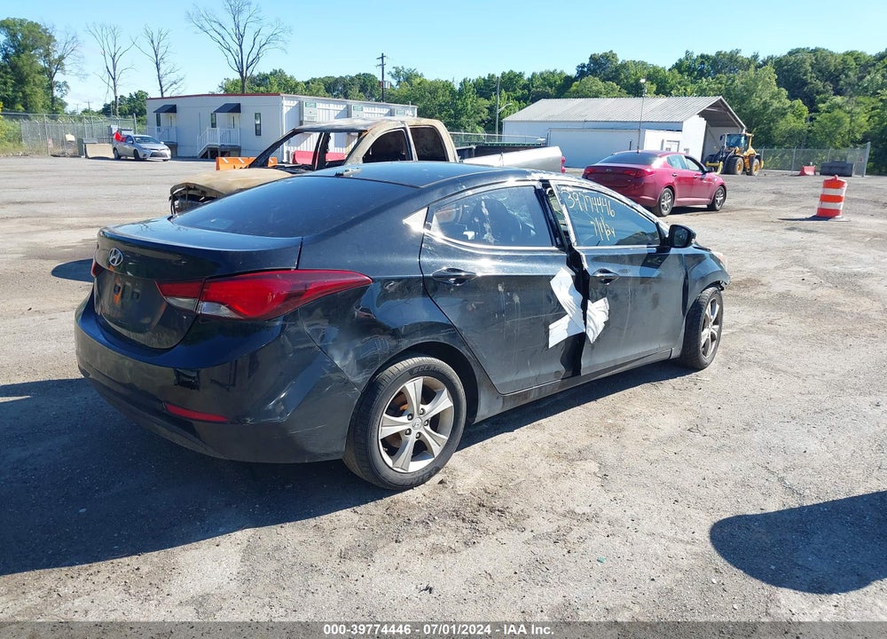 2016 HYUNDAI ELANTRA VALUE EDITION VIN: KMHDH4AE2GU583844