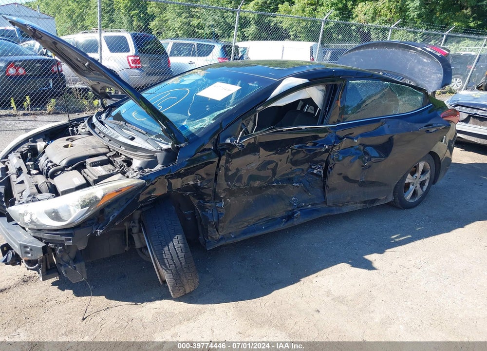 2016 HYUNDAI ELANTRA VALUE EDITION VIN: KMHDH4AE2GU583844