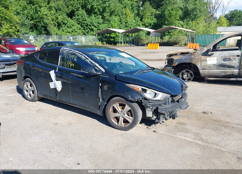 2016 HYUNDAI ELANTRA VALUE EDITION VIN: KMHDH4AE2GU583844