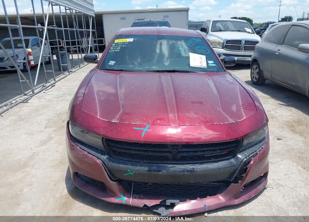 2020 DODGE CHARGER SXT RWD VIN: 2C3CDXBG7LH208188