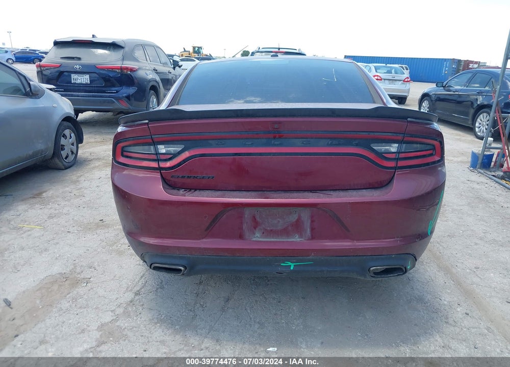 2020 DODGE CHARGER SXT RWD VIN: 2C3CDXBG7LH208188