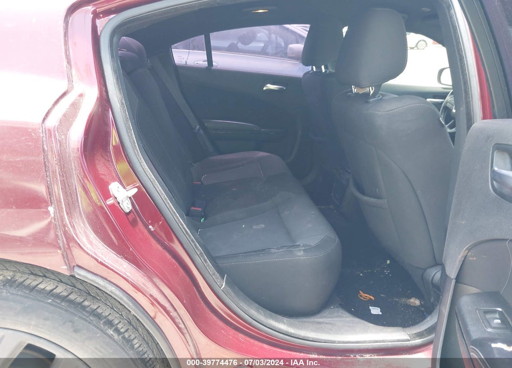 2020 DODGE CHARGER SXT RWD VIN: 2C3CDXBG7LH208188
