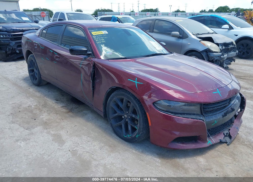 2020 DODGE CHARGER SXT RWD VIN: 2C3CDXBG7LH208188