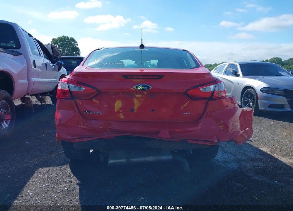 2012 FORD FOCUS SEL VIN: 1FAHP3H27CL358145