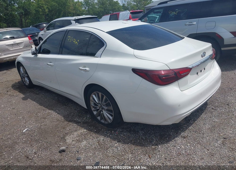 2021 INFINITI Q50 LUXE VIN: JN1EV7BP8MM705205