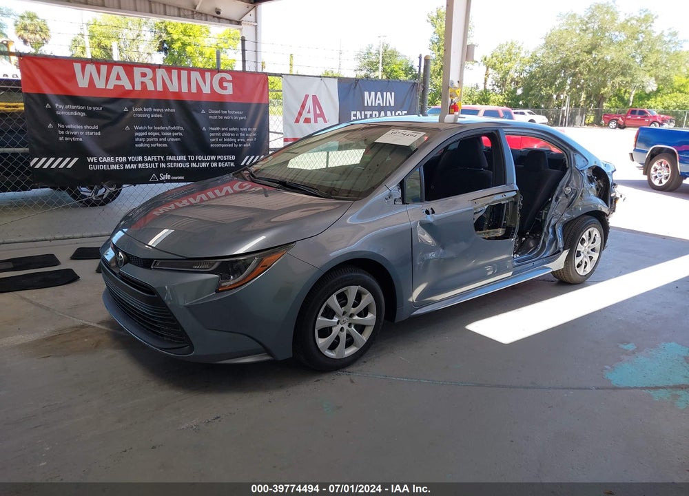 2024 TOYOTA COROLLA LE VIN: 5YFB4MDE6RP135223