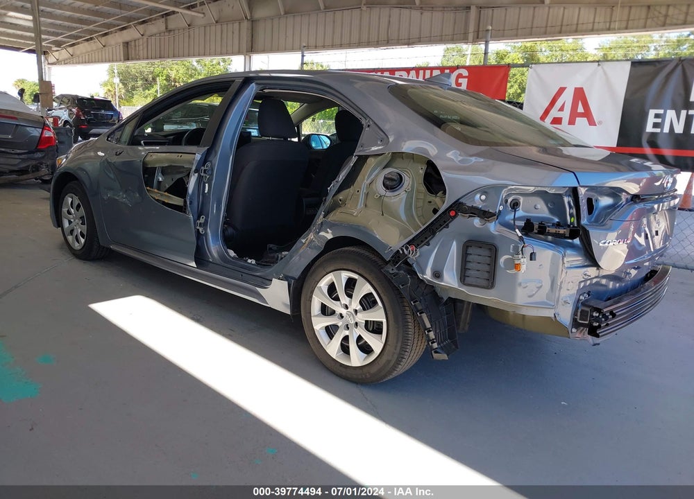 2024 TOYOTA COROLLA LE VIN: 5YFB4MDE6RP135223