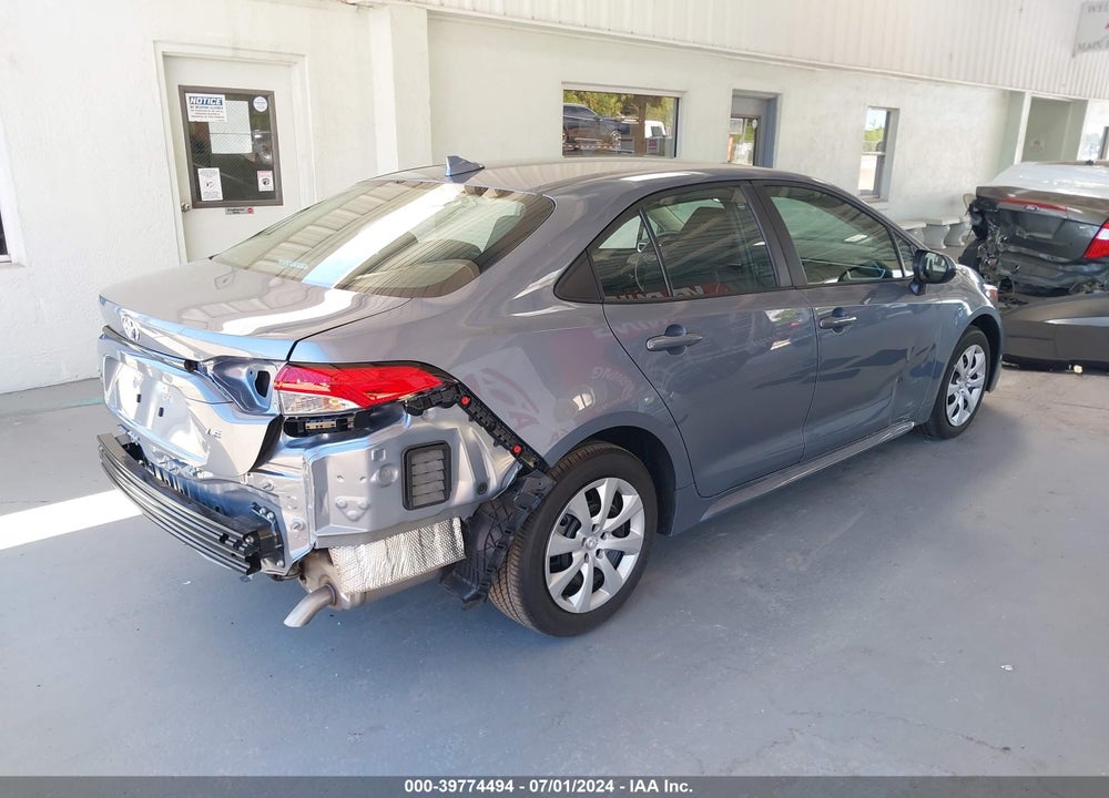 2024 TOYOTA COROLLA LE VIN: 5YFB4MDE6RP135223