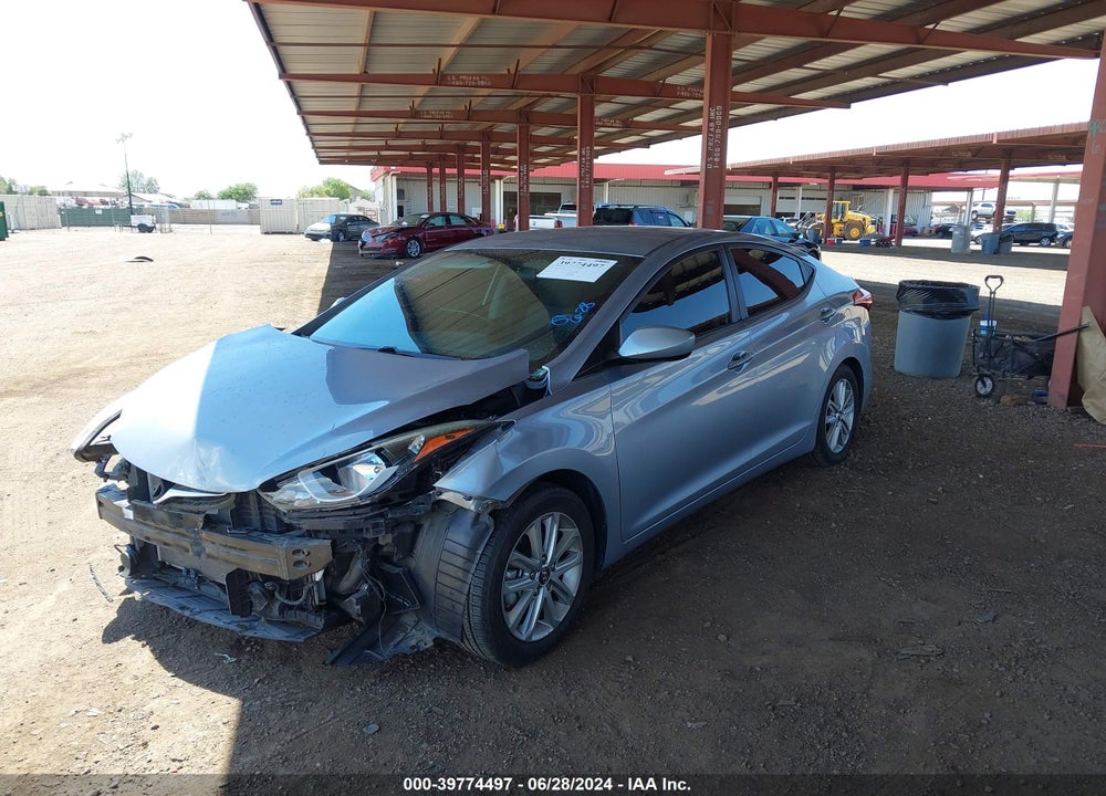 2016 HYUNDAI ELANTRA SE VIN: 5NPDH4AE7GH658679