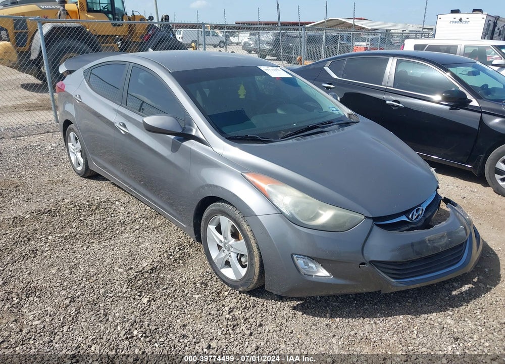 2013 HYUNDAI ELANTRA GLS VIN: 5NPDH4AE7DH342338