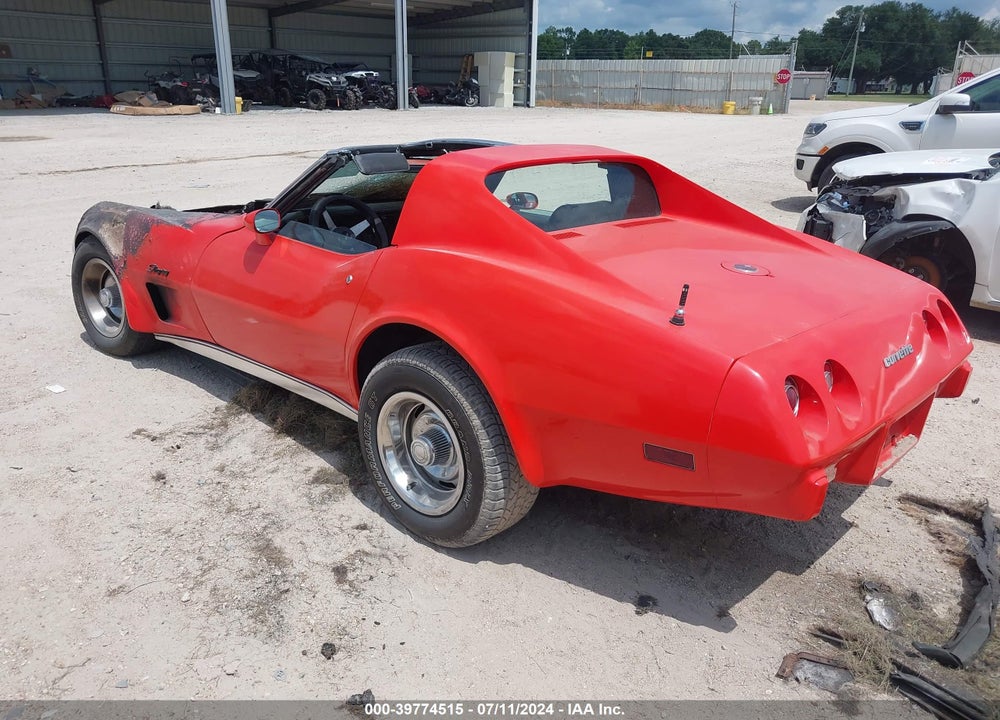 1975 CHEV CORVETTE VIN: 1Z37J5S405144