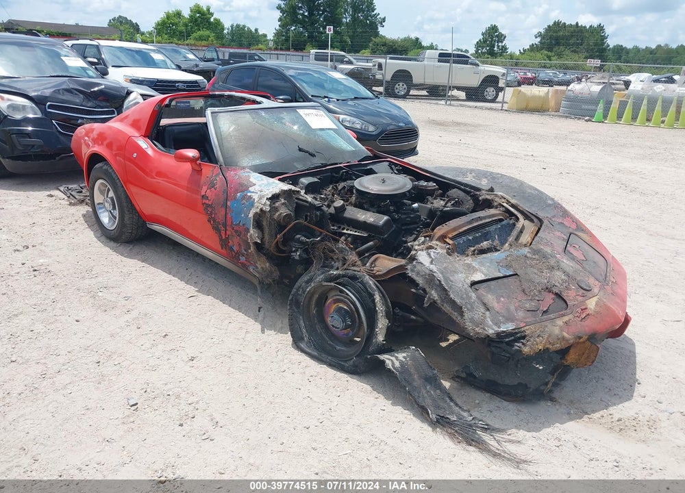 1975 CHEV CORVETTE VIN: 1Z37J5S405144