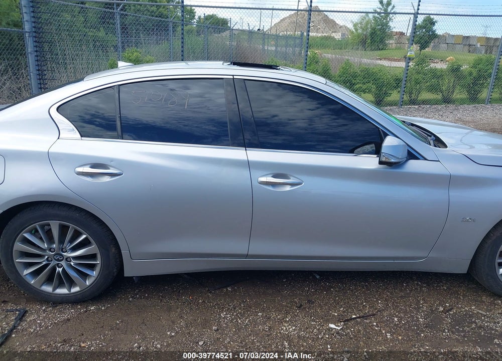 2018 INFINITI Q50 3.0T LUXE VIN: JN1EV7AR7JM436208